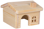 Drewniany domek dla chomika myszy gryzoni Trixie