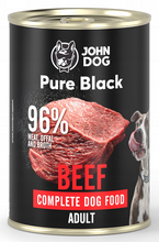 John Dog Pure karma mokra puszka dla psa 400g 96% wołowina