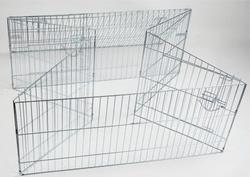 KERBL kojec wybieg klatka psa królika kawii kota fretki składana 115x115cm