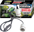 REPTILE NOVA Oprawka Ceramiczna do żarówki grzewczej lampa do terrarium