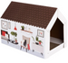 Domek kota XL Home drapak tekturowy legowisko zabawka pudełko 58 x41x36 cm