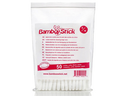 BAMBOOSTICK Patyczki bambusowe do czyszczenia uszu psa kota królika S-M 50