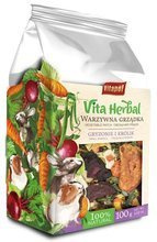 VITA HERBAL Warzywna grządka suszone warzywa przysmak królika gryzoni 100g