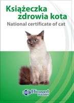BIOWET Książeczka zdrowia kota książka weterynaryjna kotów międzynarodowa