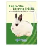 BIOWET Książeczka zdrowia królika weterynaryjna królików międzynarodowa