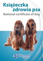 BIOWET Książeczka zdrowia psa książka weterynaryjna psów międzynarodowa