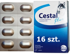 CESTAL PLUS Ceva tabletki na pasożyty robaki odrobaczanie psa 16 szt.