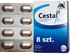 CESTAL Plus Tabletki na pasożyty robaki skuteczne odrobaczenie psa 8 szt.