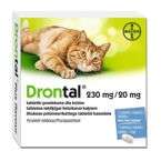 DRONTAL Cat Flavour Tabletki na pasożyty robaki skuteczne odrobaczenie kota