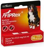 FIPREX Krople spot on na pchły kleszcze dla dużego psa 1x5,5ml XL 40-55kg