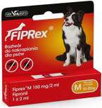 FIPREX Krople spot on na pchły kleszcze dla średniego psa 1x1ml M 10-20kg