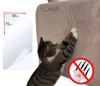 Folia ochronna naklejka przeciw drapaniu kota na meble kanapę sofę 75x30cm