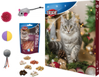 TRIXIE Kalendarz adwentowy kota prezent świąteczny święta przysmaki zabawki