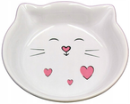 TRIXIE Miska ceramiczna na karmę wodę kota kociąt persa niska płytka 100ml