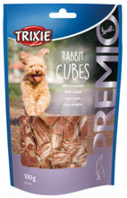 TRIXIE Rabbit Cubes Królik 70% mięso przysmak psa treserki z królika 100g