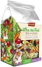 VITA HERBAL Mix płatków warzyw przysmak karma królika kawii gryzoni 150g