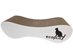 ECOPLAY Drapak XXL duży tekturowy kartonowy legowisko kota z tektury 71 cm