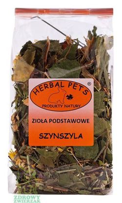 HERBAL PETS Zioła podstawowe karma mieszanka przysmak szynszyli 100g