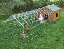 KERBL duży kojec wybieg klatka dla królika fretki 220cm +dach do ogrodu