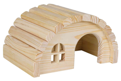 TRIXIE Drewniany domek dla chomika myszy gryzoni 