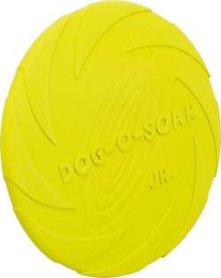 TRIXIE Dysk Frisbee zabawka psa kauczukowa latająca pływa nie tonie 15cm