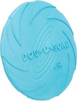 TRIXIE Dysk Frisbee zabawka psa kauczukowa latająca pływa nie tonie 18cm