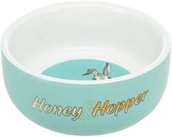 TRIXIE Honey Hopper Miska ceramiczna królika kawii szynszyli gryzoni 250ml