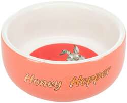 TRIXIE Honey Hopper Miska ceramiczna królika kawii szynszyli gryzoni 250ml