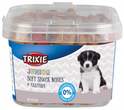 TRIXIE Junior Soft Snack Bones przysmaki treserki psa szczeniaka z wapniem