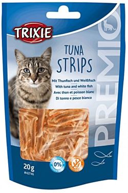 TRIXIE Premio Tuna Strips Tuńczyk 90% mięso tuńczyka przysmak smakołyk kota