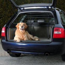TRIXIE Przegroda krata do samochodu kombi dla psa regulowana 85-140 cm