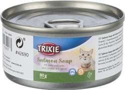 TRIXIE Salmon Soup Zupa łososiowa łosoś kurczak przysmak kota puszka 80g