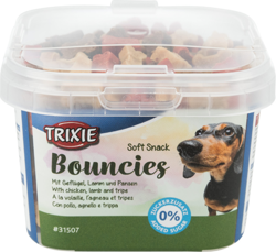 TRIXIE Soft Snack Bouncies drób jagnięcina przysmak psa miękkie treserki