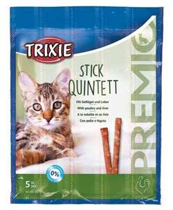 TRIXIE Stick Quintett Paluszki z drobiem i wątróbką przysmak dla kota
