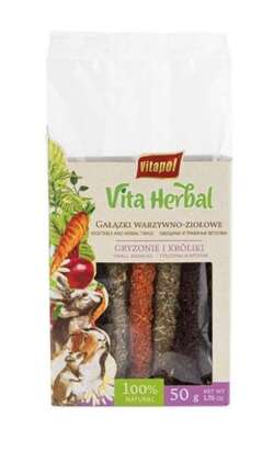 VITA HERBAL gałązki warzywno-ziołowe pędy leszczyny gryzak królika gryzoni