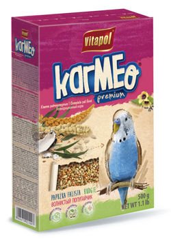 VITAPOL KARMEO Premium Pokarm karma jedzenie papugi falistej falistych 500g