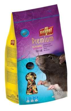 VITAPOL Premium karma pokarm jedzenie mieszanka dla szczura szczurów 750g 